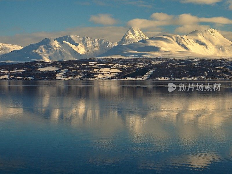 林根阿尔卑斯和峡湾的景观- 09